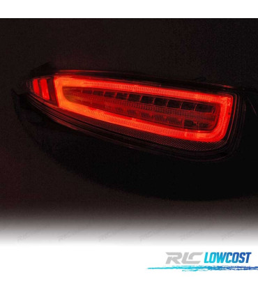 FANALI PORSCHE 911 997 09-12 LED ROSSO BIANCO