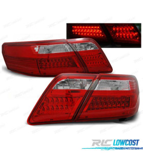 FANALI TOYOTA CAMRY 6 XV40 06-09 LED ROSSO BIANCO