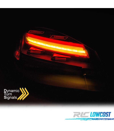FANALI PER PORSCHE BOXSTER CAYMAN 987 09-12 BARRE LED DINAMICHE NERE AFFUMICATE