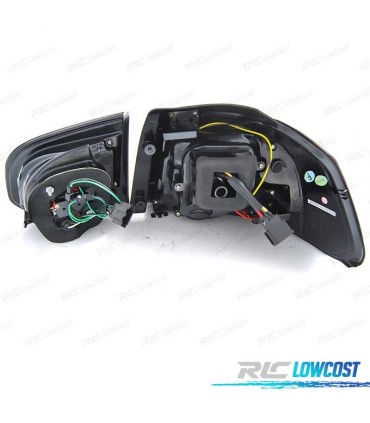 FANALI VOLKSWAGEN VW GOLF 6 08-12 A LED BAR NERO