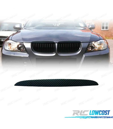 SUPPORTO GRIGLIA BMW E90 05-08 EFFETTO CARBONIO