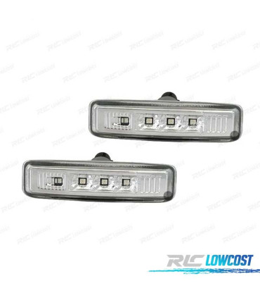 FANALE LATERALE A LED BMW E39 95-03 CHIARO CROMATO