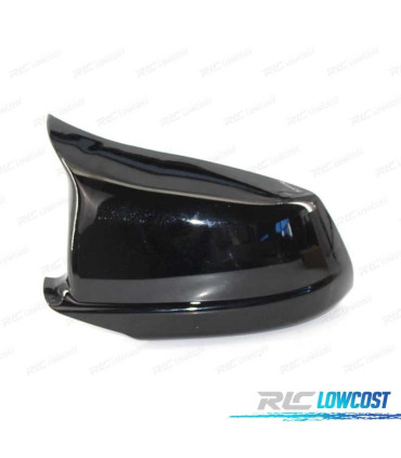 GUSCI SPECCHIETTI RETROVISORI BMW F10 F11 F18 PACK M 11-13 NERO LUCIDO