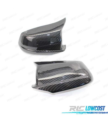 GUSCI SPECCHIETTI EFFETTO CARBONIO LOOK M BMW F10 F11 F18 11-13