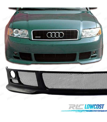 SPOILER LABBRO ANTERIORE PER AUDI A4 B6 00-06 LOOK ABT SEDAN AVANT