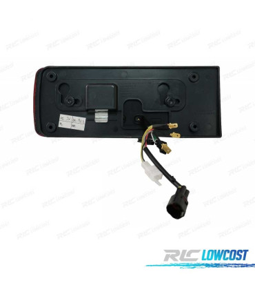 FANALI DINAMICI PER MERCEDES W463 07-17 ROSSO AFFUMICATO