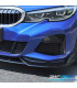 SPOILER LABBRO ANTERIORE PER BMW G20 G21 18- SEDAN TOURING IN ABS