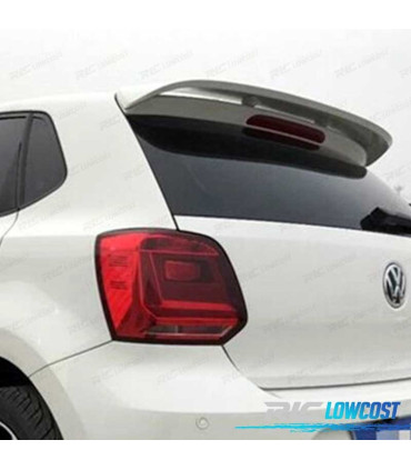 SPOILER VOLKSWAGEN VW POLO MK5 09-17 LOOK R WRC ABS
