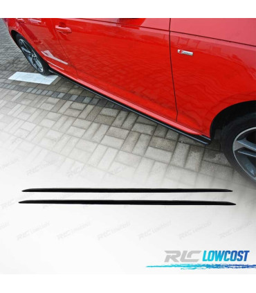 PROFILI LATERALI PER AUDI A4 B9 SLINE LOOK SEDAN AVANT 15-