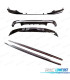 KIT SPOILER PER BMW G30 G31 17-19 LOOK M PERFORMANCE NERO LUCIDO