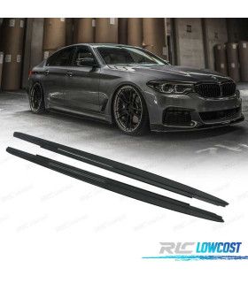 AGGIUNTE PEDANE BMW G30 G31 17- LOOK M PERFORMANCE NERO LUCIDO