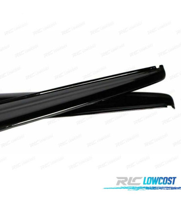 AGGIUNTE PEDANE BMW G30 G31 17- LOOK M PERFORMANCE NERO LUCIDO
