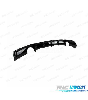 DIFFUSORE PER BMW F30 F31 11-19 LOOK M PERFORMANCE NERO LUCIDO