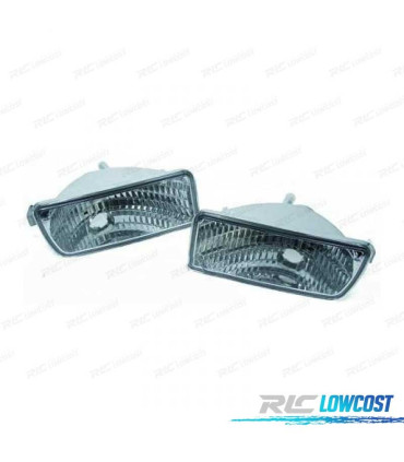 FRECCIE ANTERIORI VOLKSWAGEN VW CORRADO 92-95 CRISTALLO CHIARO CROMATO