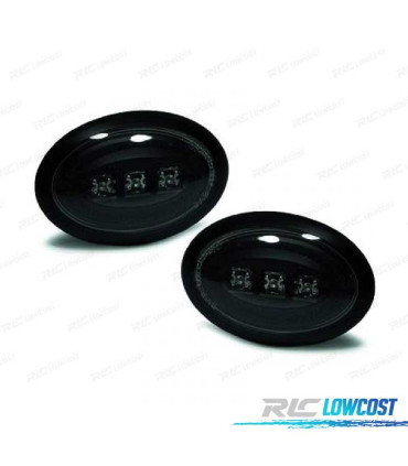 FRECCIE LATERALI A LED MINI 06-10 VETRO CHIARO NERO