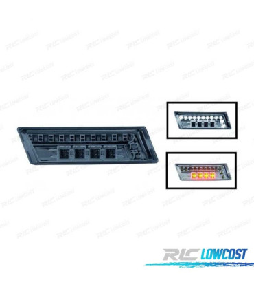 FRECCIE LATERALI A LED AUDI A4 04-07 VETRO CHIARO NERO