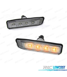 FRECCIE LATERALI BMW SERIE 3 E36 90-96 LED FONDO CROMATO FUMÈ