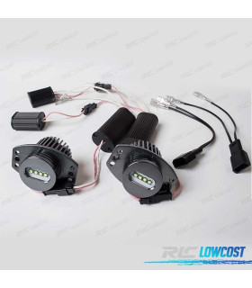 LAMPADE 80W OCCHI ANGEL LED PER BMW E90 E91