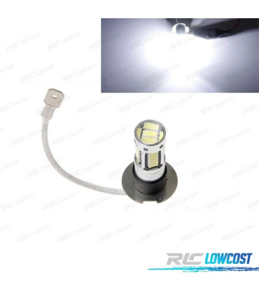 KIT LAMPADE LED ANTIABBAGLIANTI H3 60 WATT CANBUS 30 SMD 6000 K