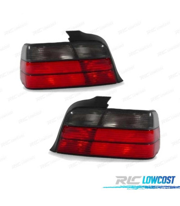 FANALI BMW E36 COUPE 90-97 FUMÈ ROSSO