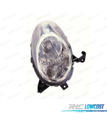 FANALE SINISTRO NISSAN MICRA K13 01-11 CROMATO