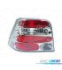 FANALI PER VOLKSWAGEN VW GOLF 4 97-03 FONDO CROMATO ROSSO