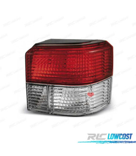 FANALI PER VOLKSWAGEN VW T4 TRANSPORTER E CARAVELLE ROSSO CROMATO