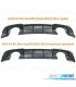 DIFFUSORE AUDI A3 8V 16-20 LOOK RS3 + TERMINALI DI SCARICO