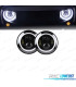 FARI PER JEEP WRANGLER 96-18 ANGEL EYES LED NERO