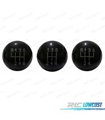 MANOPOLE CAMBIO CORTO IN PELLE NERA