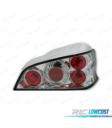 FANALI PER PEUGEOT 106 96-04 FONDO CROMATO