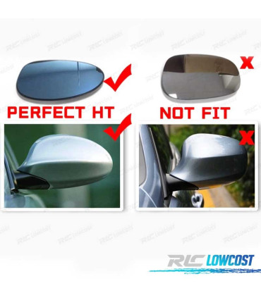 GUSCI SPECCHIETTI RETROVISORI BMW E82 E88 E90 E92 E91 E93 LOOK M3 CARBONIO