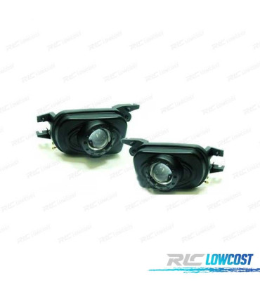FARI ANABBAGLIANTI MERCEDES CLASSE C W203 00-07 LENTE NERO