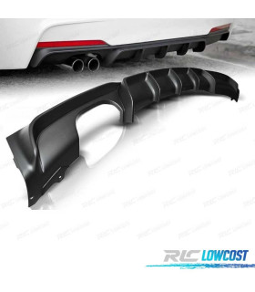 DIFFUSORE BMW F30 F31 11- LOOK M PERFORMANCE NERO OPACO