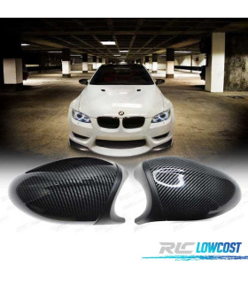 GUSCI SPECCHIETTI RETROVISORI BMW E82 E88 E90 E92 E91 E93 06-09 LOOK M3 CARBONIO