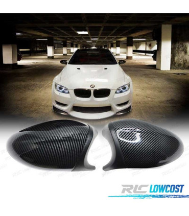GUSCI SPECCHIETTI RETROVISORI BMW E82 E88 E90 E92 E91 E93 06-09 LOOK M3 CARBONIO