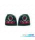 FANALI POSTERIORI PER VOLKSWAGEN VW GOLF 3 91-97 FONDO NERO
