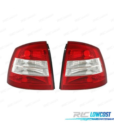 FANALI PER OPEL ASTRA G 3P 5P 97-04 ROSSO