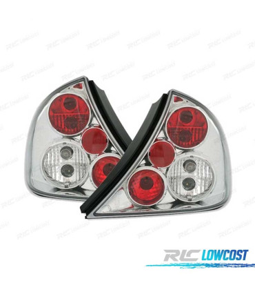 FANALI PER FORD MONDEO MK2 96-00 FONDO CROMATO