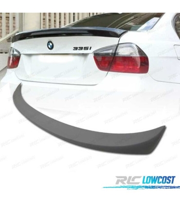 SPOILER BMW E90 05-12 LOOK M NEGRO MATE