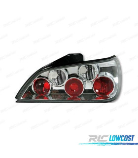 FANALI PEUGEOT 406 93-01 FONDO CROMATO