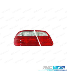 FANALI MERCEDES CLASSE E W210 95-02 ROSSO CROMATO