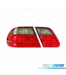 FANALI MERCEDES CLASSE E W210 95-02 ROSSO GRIGIO