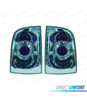 FANALI SKODA OCTAVIA KOMBI 01-10 CRISTALLO CHIARO CROMATO