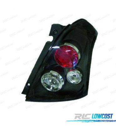 FANALI SUZUKI SWIFT 05-08 FONDO NERO