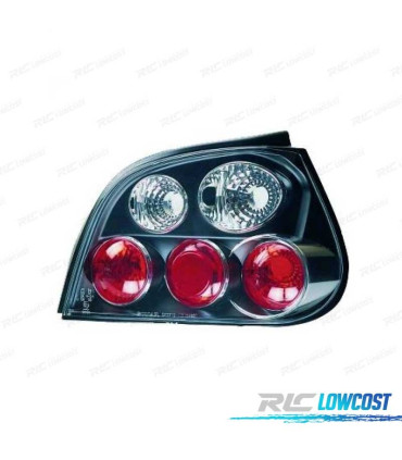 FANALI RENAULT MEGANE 99-02 FONDO NERO