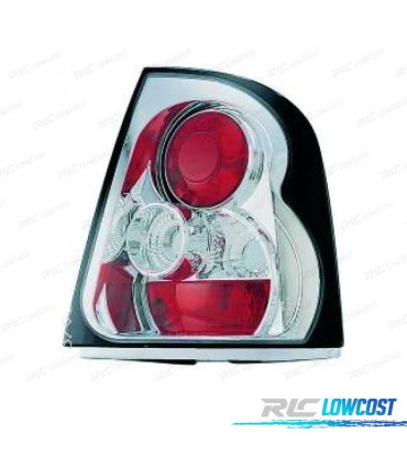 FANALI SKODA OCTAVIA 00-04 FONDO CROMATO