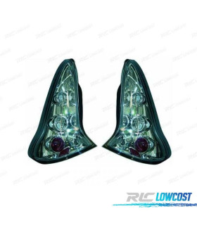 FANALI CITROEN C4 04-09 FONDO CROMATO