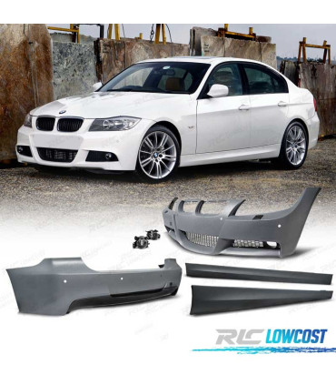 KIT CARROZZERIA PER BMW E90 PACK M 08-12 CON PDC E LAVAFARI