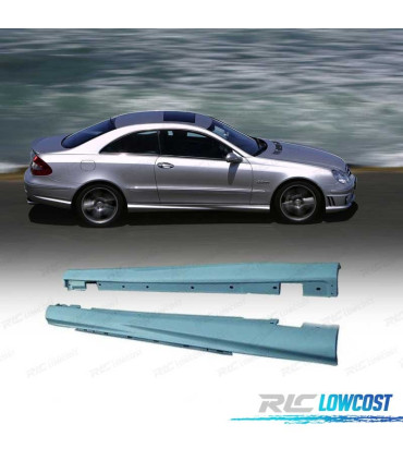 PROFILI LATERALI LOOK AMG PER MERCEDES CLK W209 200-500 C209 02-09
